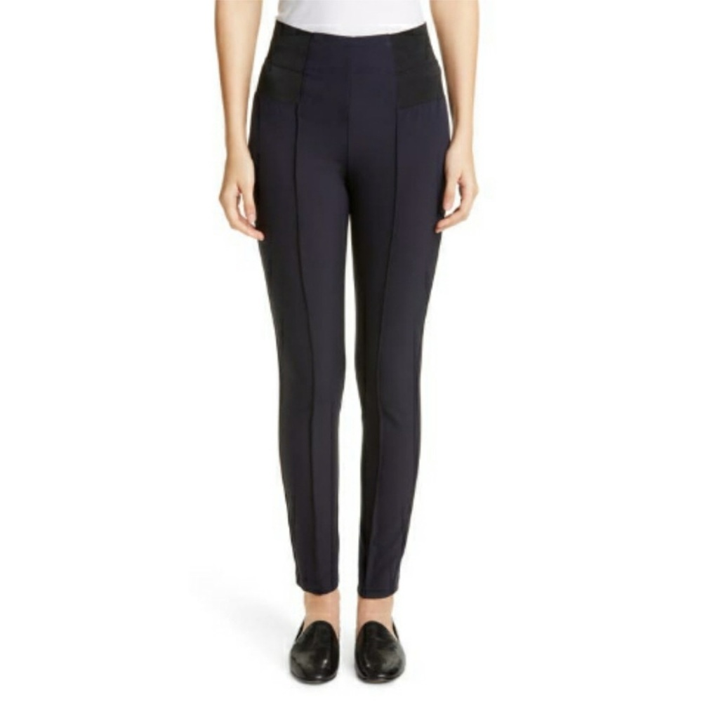 Lafayette 148 Nikita Tapered Pant Navy Medium